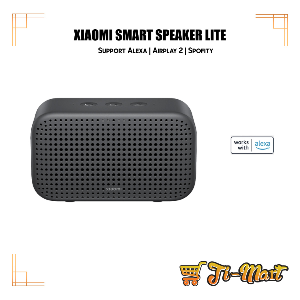 Global Version] Xiaomi Mi Smart Speaker Lite Alexa Voice Control Smart Home  Support Air Play2