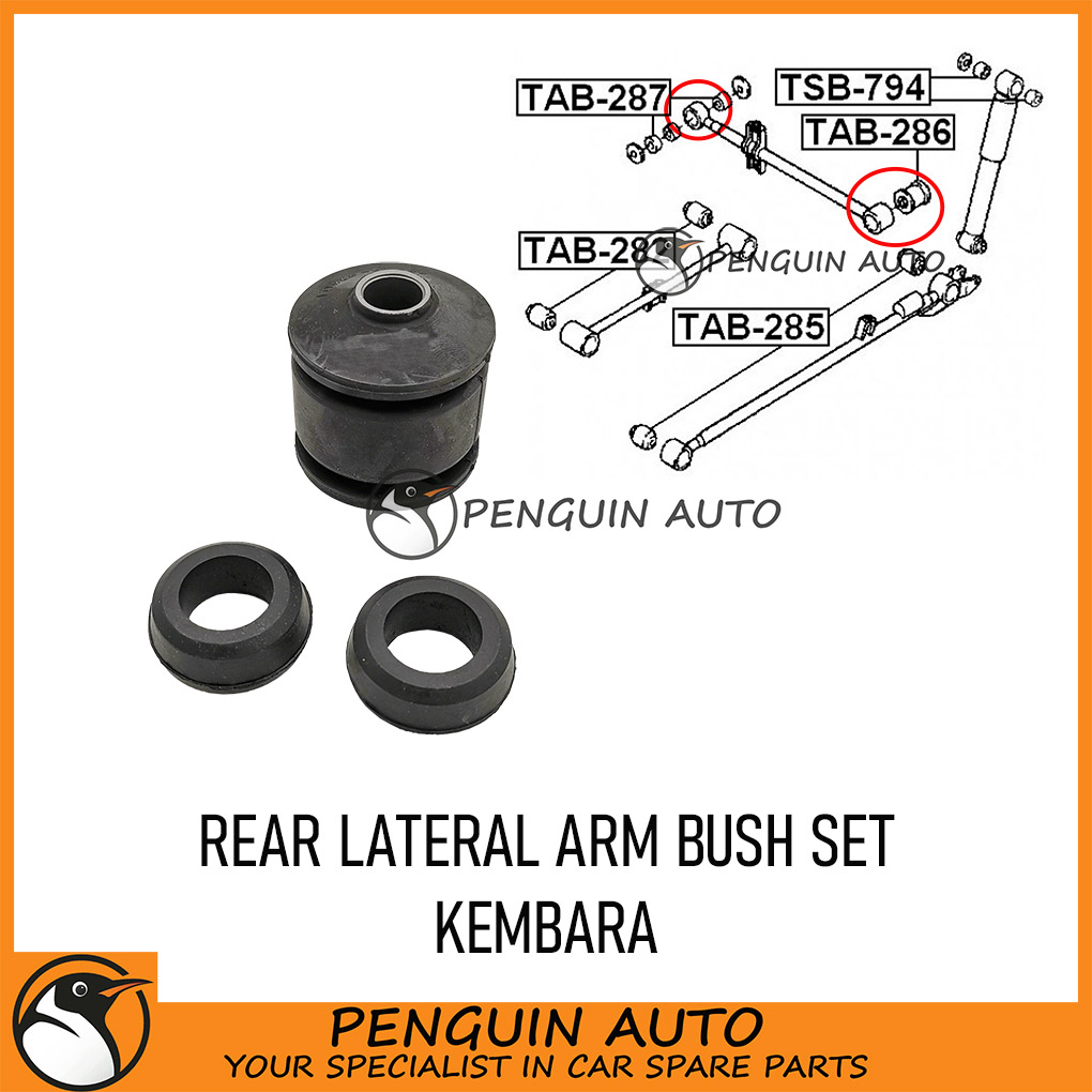 PERODUA KEMBARA REAR LATERAL ARM BUSH 1SET | Shopee Malaysia