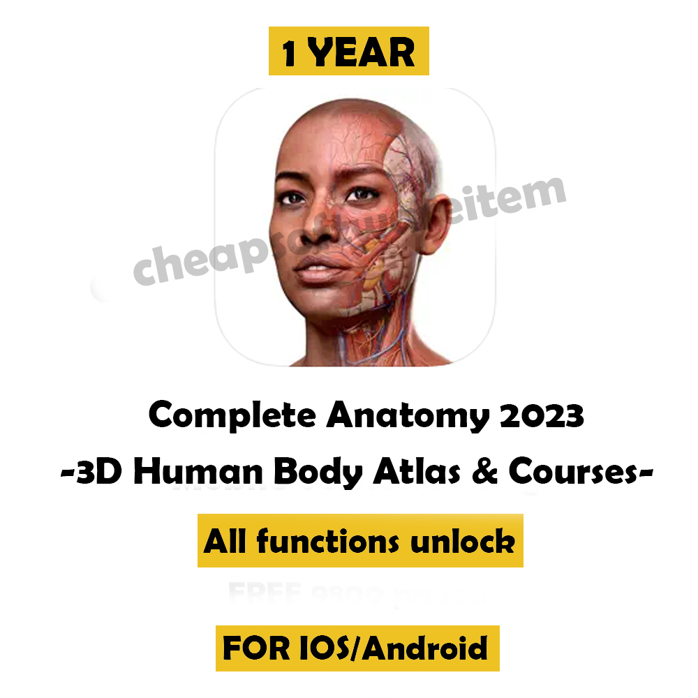 Complete Anatomy 2023 Human anatomy atlas tomography AR muscle