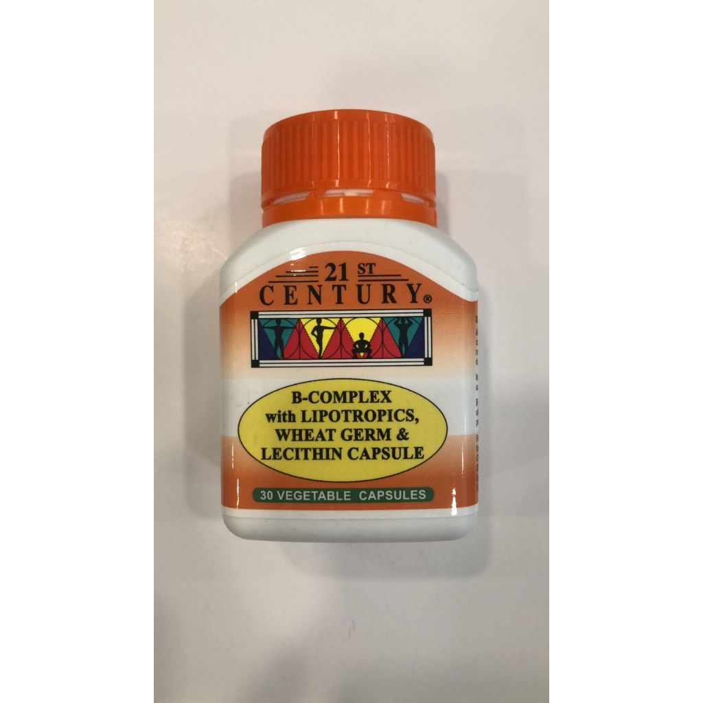 21st Century with Lipotropics, Wheat Germ & Lecithin 30'S Shopee Malaysia