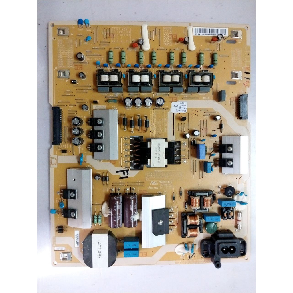 TV SAMSUNG CURVE UA55KS7500K Power Board BN4400878A (USED) Shopee