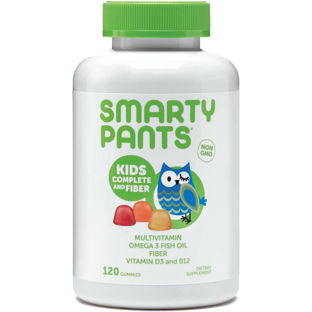 SmartyPants Kids Formula & Fiber Daily Gummy Multivitamin: Fiber for ...