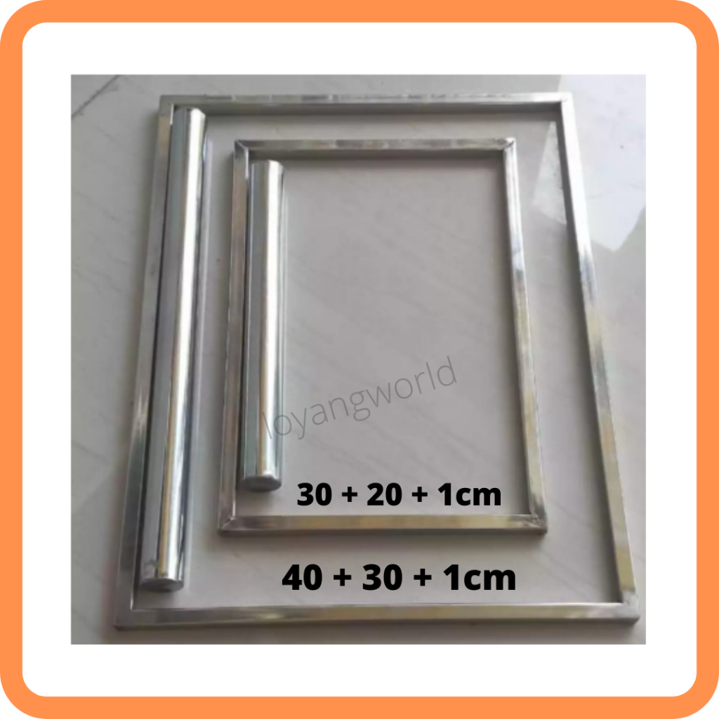 Pencanai Biskut Cookies Penggelek Doh Dough Leveler 1cm Thick Frame ...