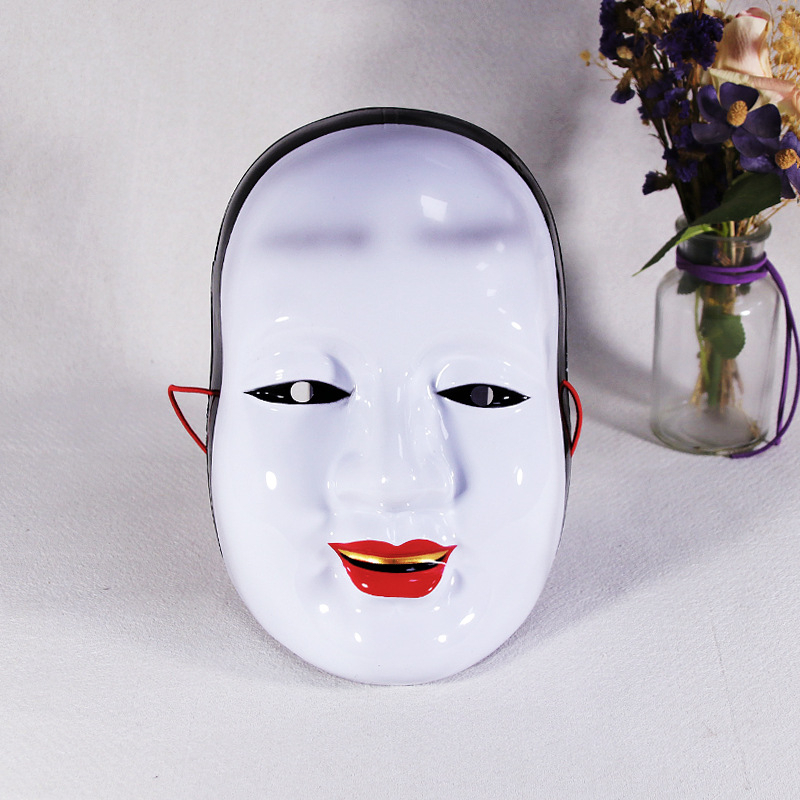 (msia supplier) japan ghost mask oni noh mask cosplay hantu halloween ...
