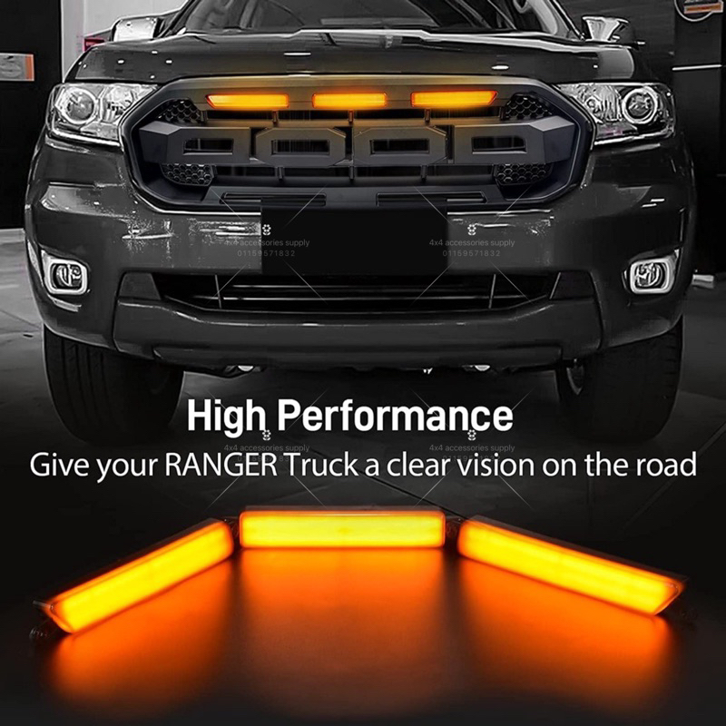 Ford Ranger T7 T8 Front Grill Raptor Design front Grille ranger T7 ...