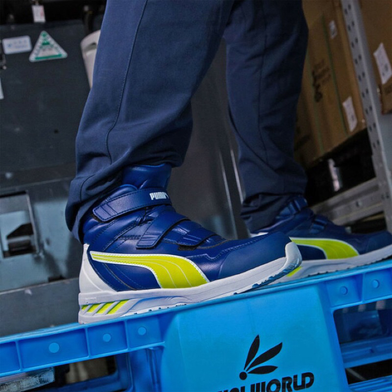 Puma Safety Shoes, Rider 2.0, Mid Cut JSAA Type A Certified, Toe Core ...