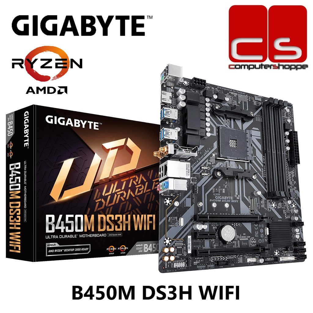 Gigabyte b450m ds3h amd hot sale