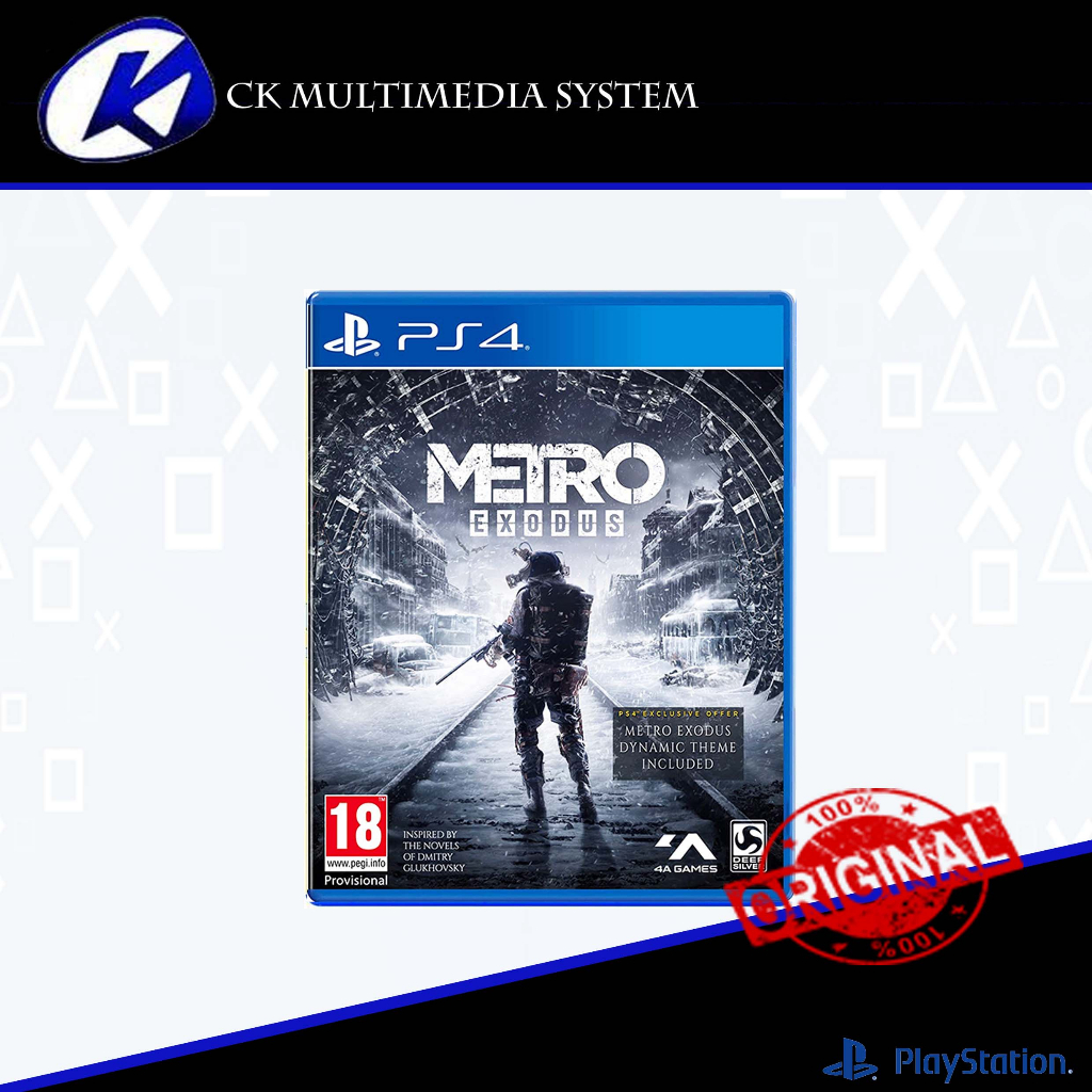 PS4 Metro Exodus (R3/ENG/CHN) Shopee Malaysia