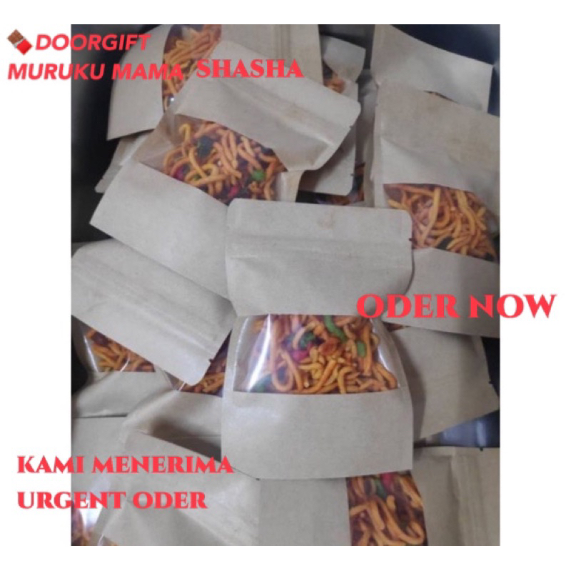 Doorgift/goodies murah bajet mama shasha muruku Mixcer(campur) | Shopee ...