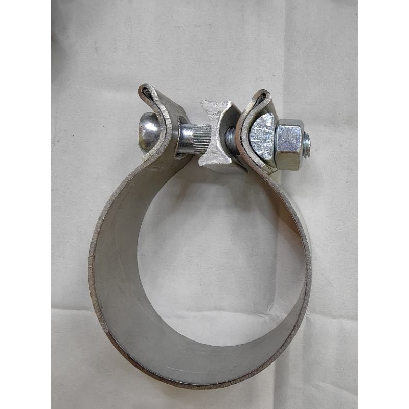 thumbnail image 2 of 48-51mm Stainless Steel Exhaust Clamp For Motorcycles - Heavy Duty Toro Brand 2 of 13