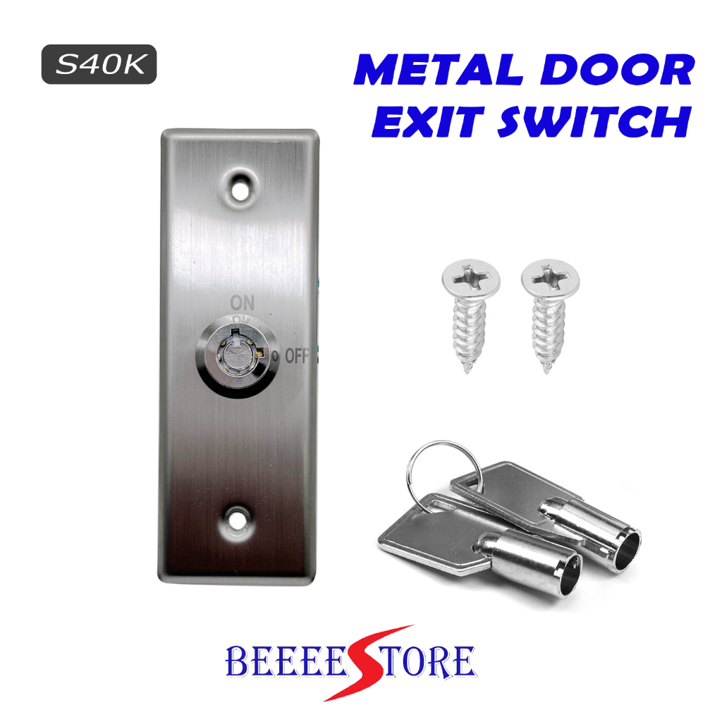 Stainless Steel Door Release Keyswitch On/Off Key Switch - S40K S86K ...