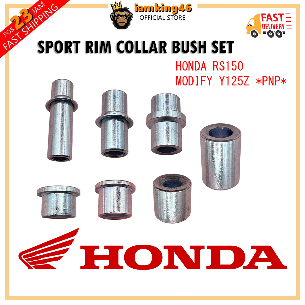 Honda RS150 MODIFY Y125Z SPORT RIM COLLAR BUSH SET ( 7 pcs) * PNP