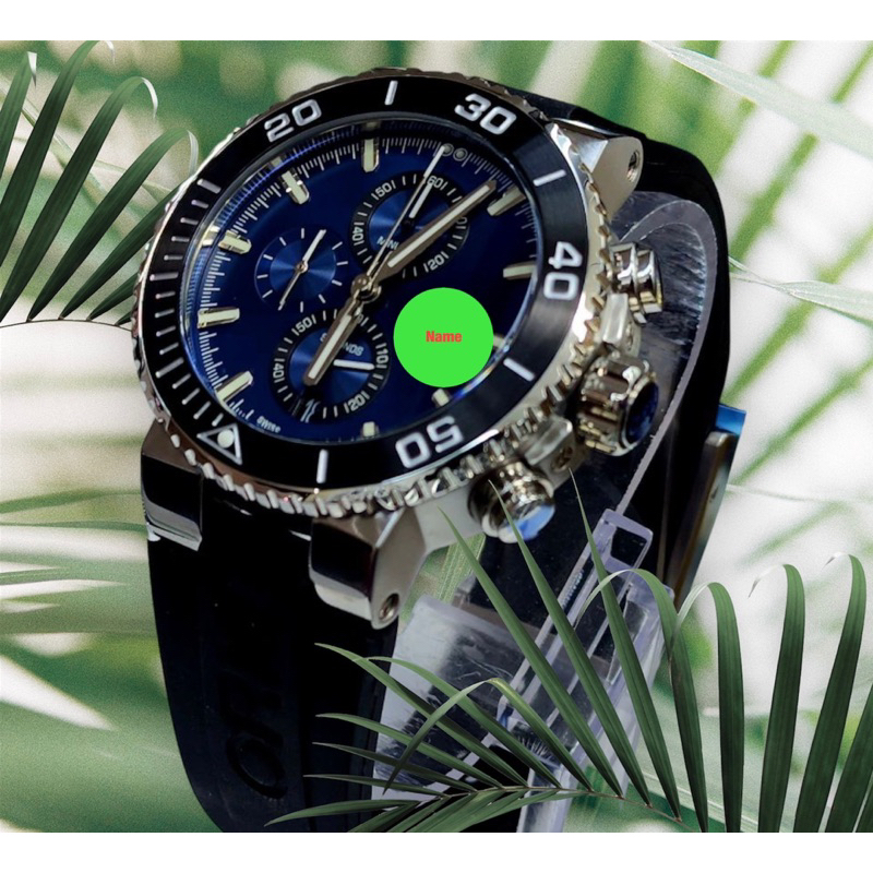 ORISS CROGROGRAP WATCHES MADE BY JAPAN | Shopee Malaysia