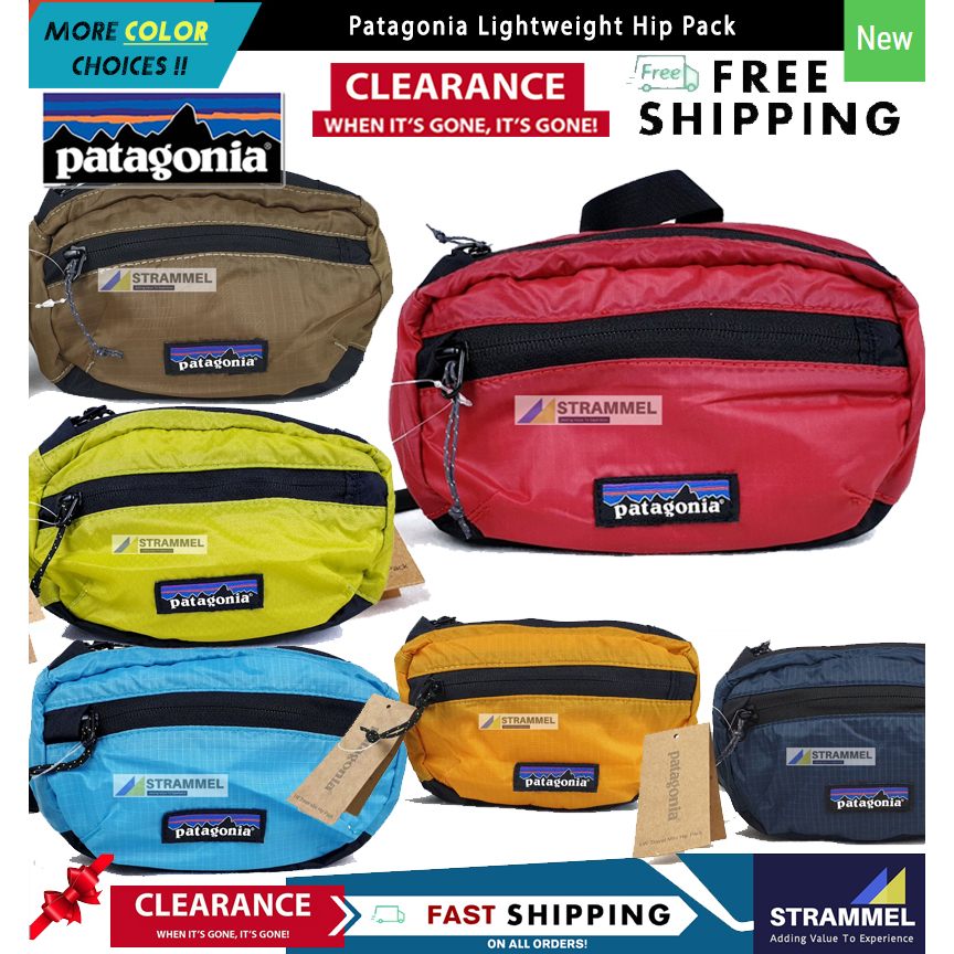 Patagonia Lightweight Travel Mini Hip Pack 1 Litre Packable Waist Pouch