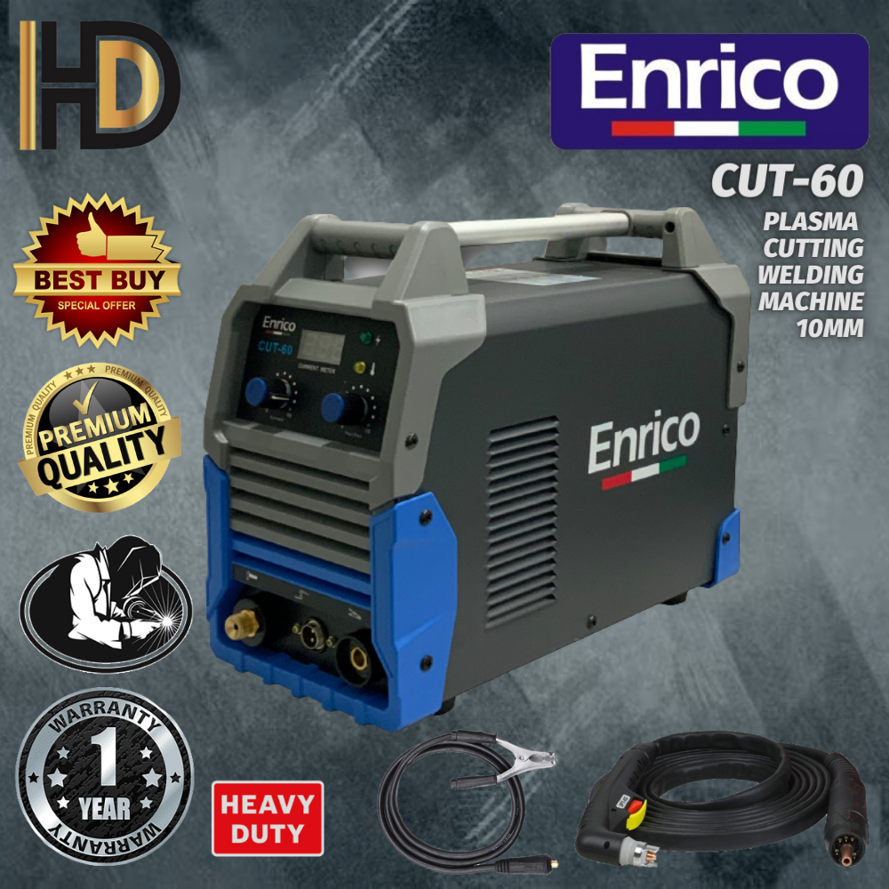 ENRICO CUT60 1 Phase Inverter Plasma Cutter Welding Machine / Plasma