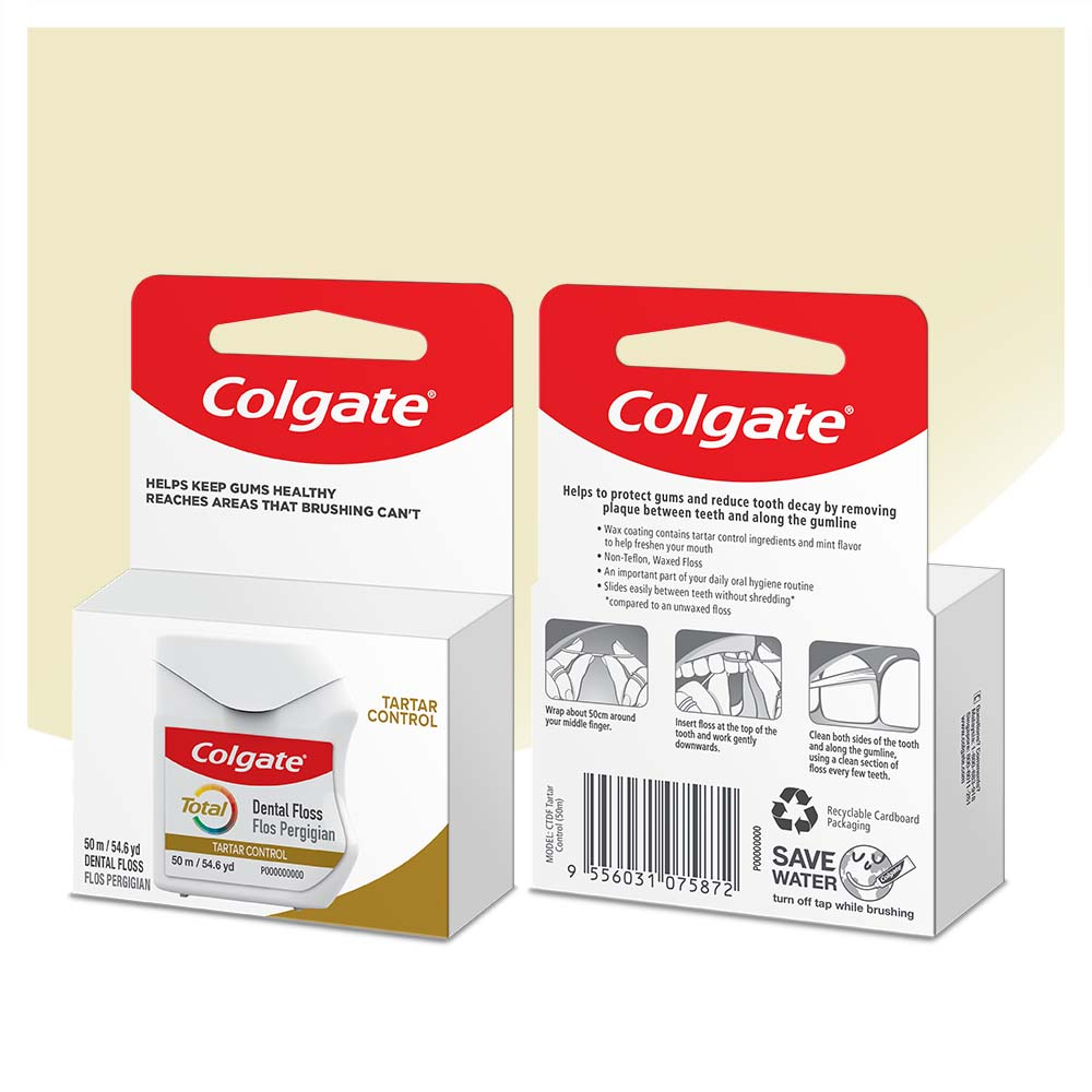 Colgate Dental Floss (50m) Shopee Malaysia