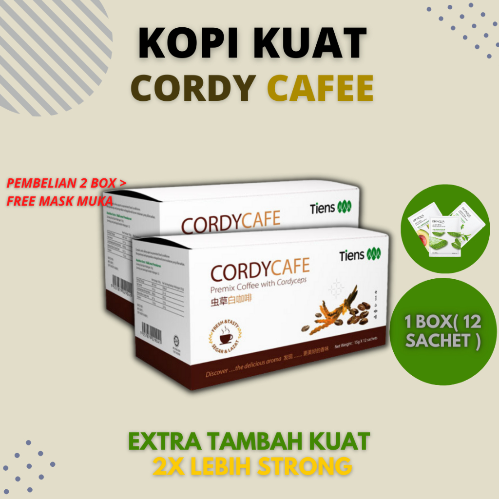 Kopi Pejuang Cordy Cafe Kuat Lelaki Tahan Lama Songkok Tongkat Ali Jantan Coffee Super Tuan 4514