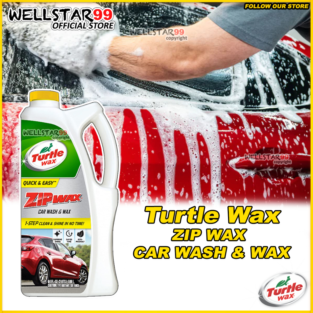 Turtle Wax Zip Wax Car Wash & Wax T79 Shopee Malaysia