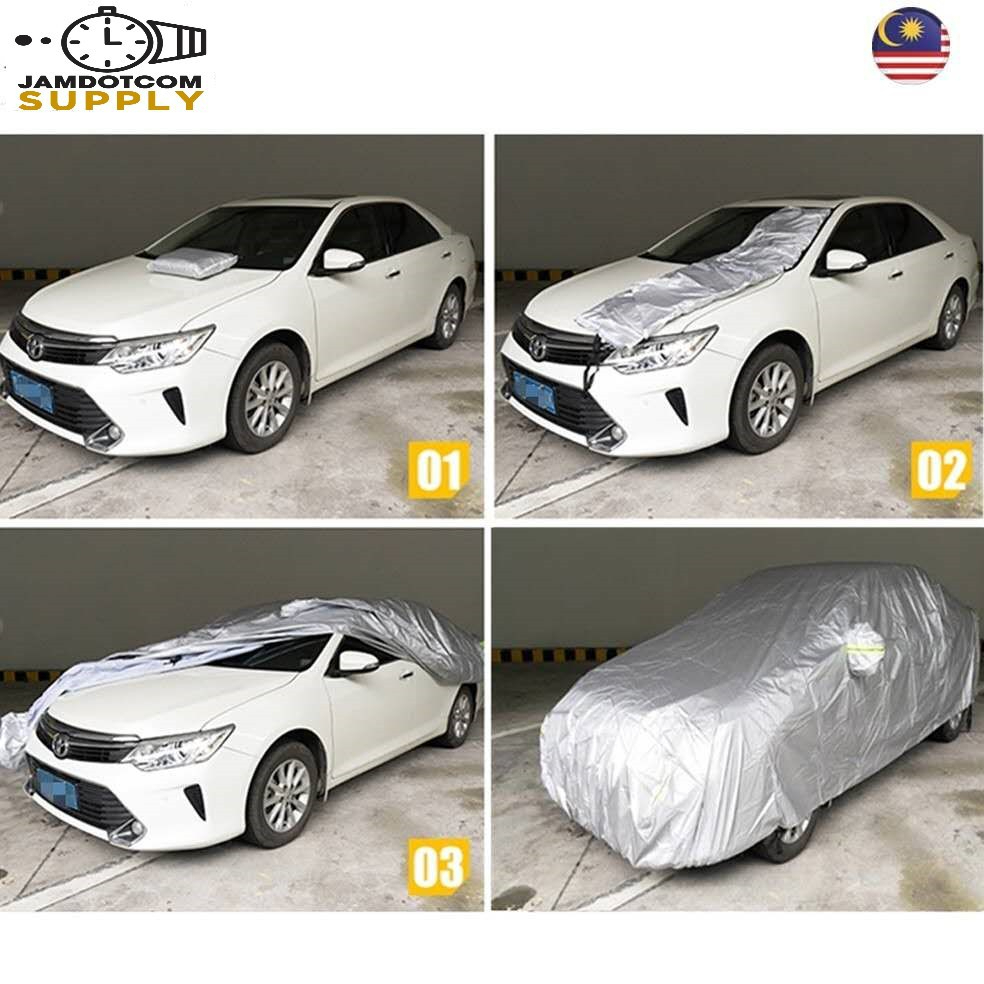 Clear Stock Car Cover Outdoor UV Reflection Protection Waterproof Rain ...