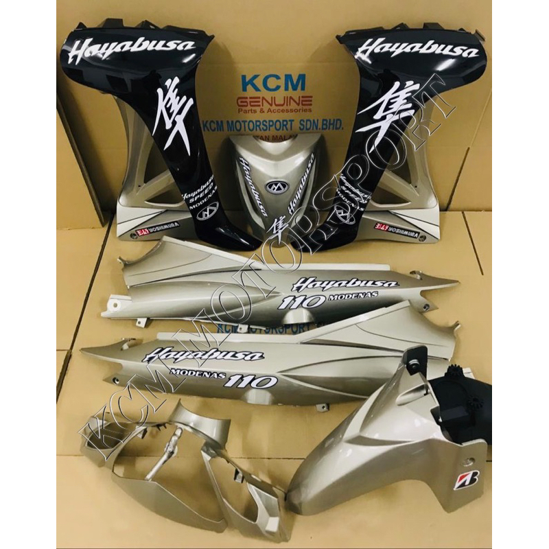 COVERSET MODENAS CT100 / CT110 HAYABUSA | Shopee Malaysia