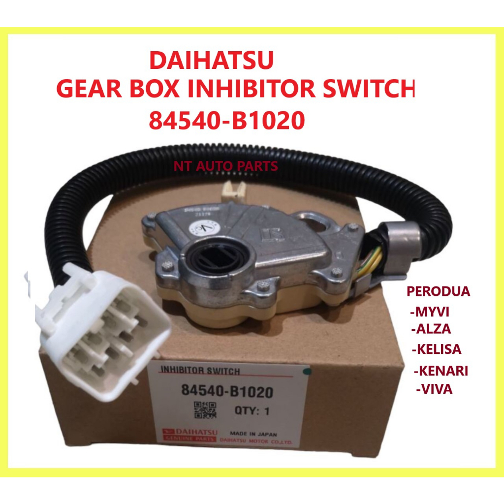 PERODUA MYVI, ALZA, KELISA, KENARI, VIVA 8PIN GEAR BOX INHIBITOR SWITCH