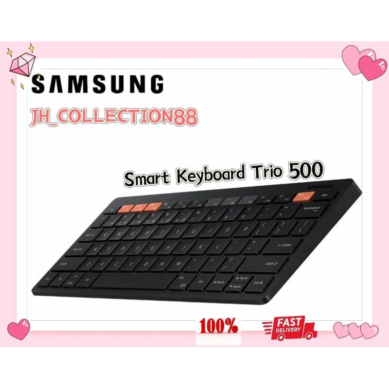 Samsung Smart Keyboard Trio 500 Wireless Keyboard Support Dex Function