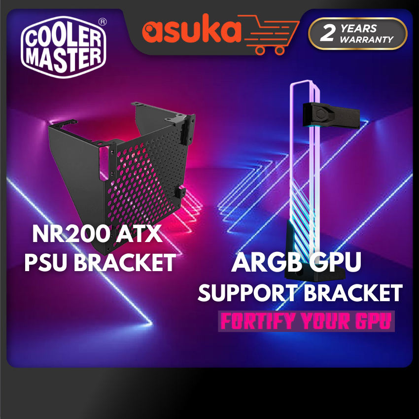 Cooler Master ARGB GPU Support Bracket NR200 ATX PSU BRACKET Shopee