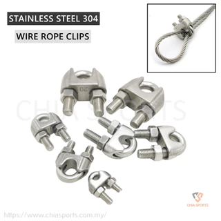 M20 Wire Rope Clip 304 Stainless Steel Cable Clamp U bolt Fastener