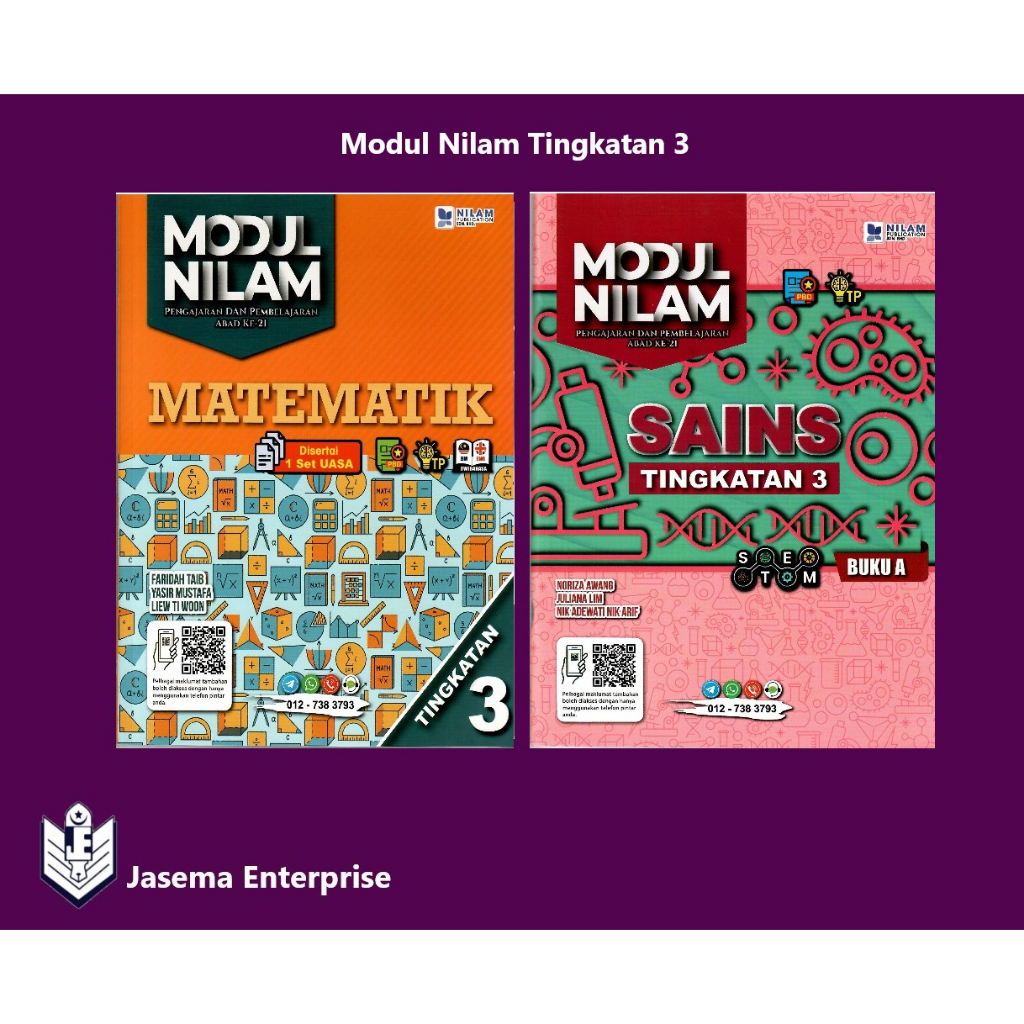 Modul Nilam Tingkatan 3 Matematik | Sains | Shopee Malaysia