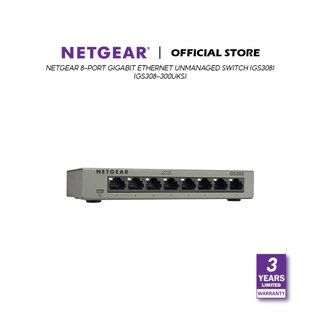 Netgear (FS108 Switch Ethernet 8 Ports RJ45 Fast (10/100) NEUF