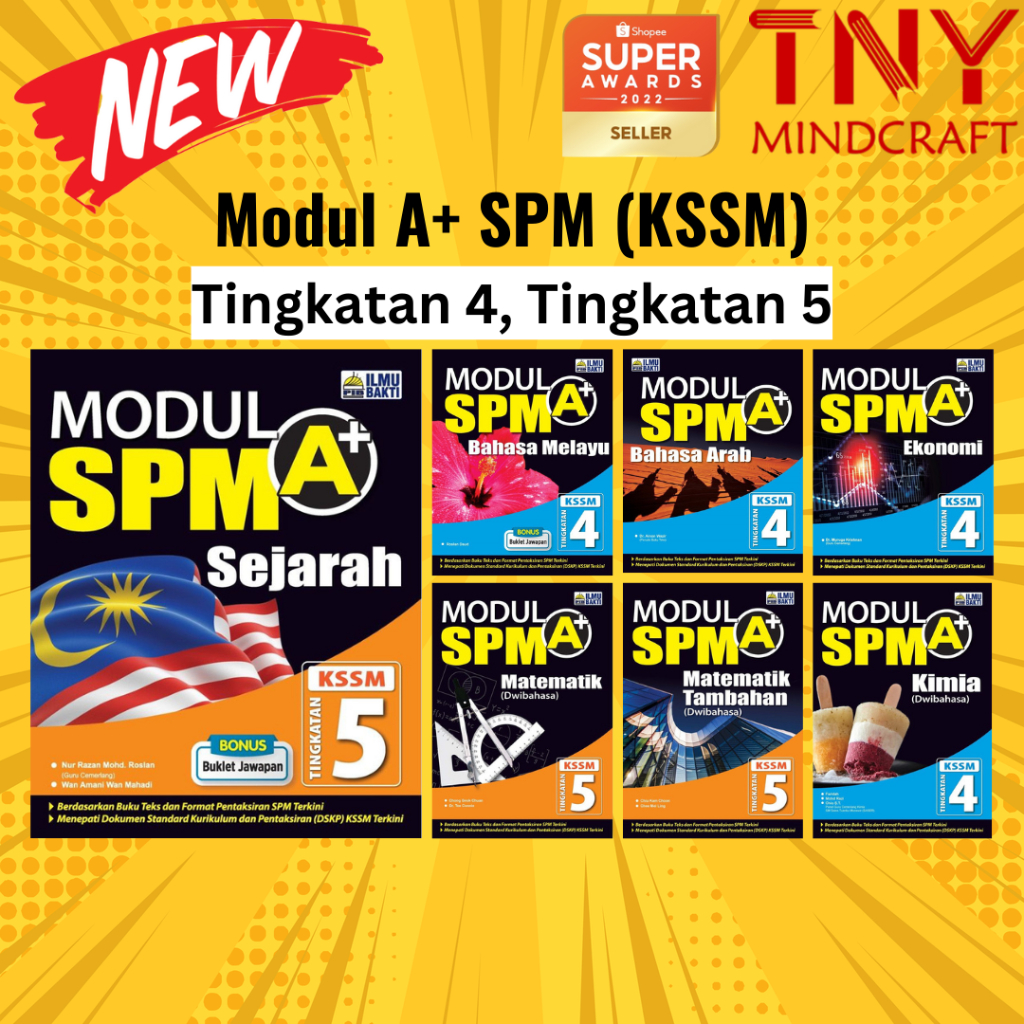 Tny Ilmu Bakti Modul A Spm Kssm Tingkatan 4 Tingkatan 5 Edisi 2023 Shopee Malaysia 