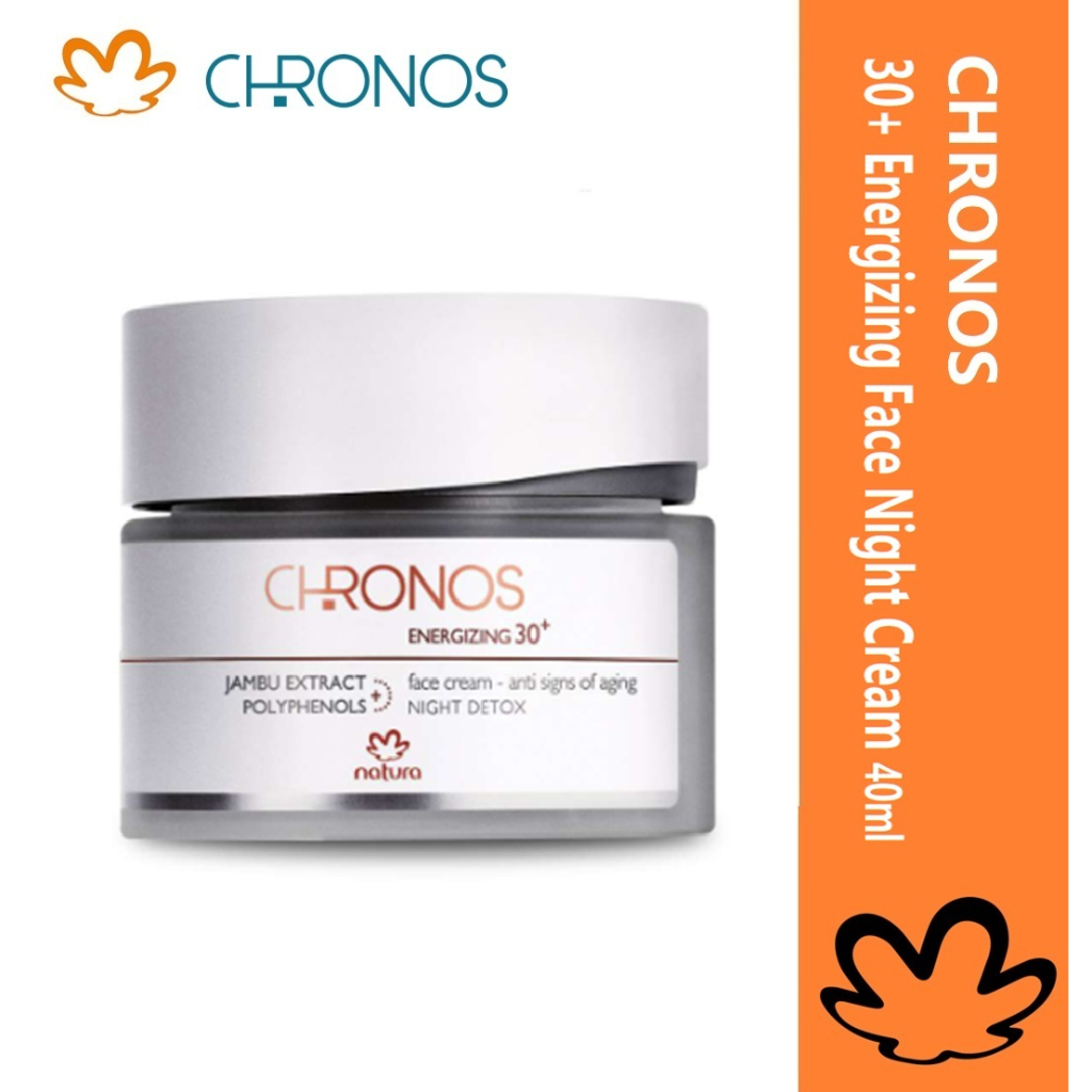 CHRONOS 30+ Energizing Face Night Cream 40ml | Shopee Malaysia