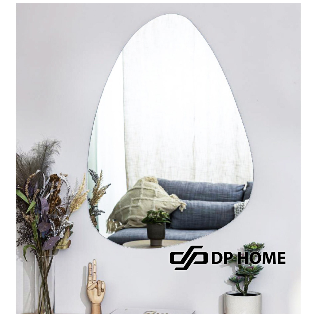 Frameless Egg Mirror Dressing Mirror Make Up Mirror Ins style Korea