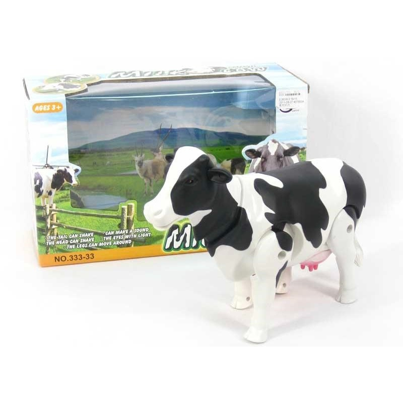 Toy cow that moos best sale and walks