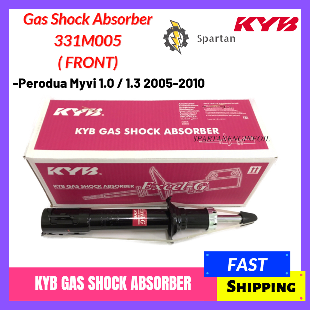 Original Kyb Absorber Front For Perodua Myvi St Model Depan