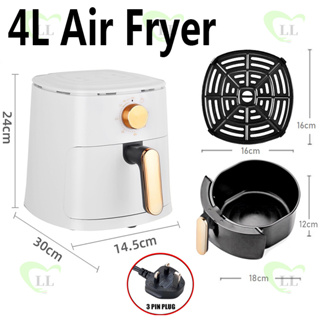 Electric Air Fryer 6L Large Capacity Smart Household Multi-function Oven  LED Touchscreen Without Oil Deep Fryer