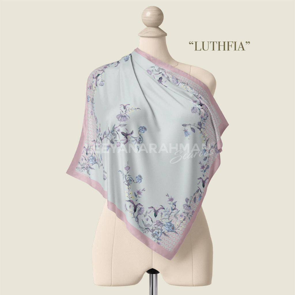 Tudung Bawal Printed Leeyanarahman Scarves Raya 2023 Rosalinda Wanita ...