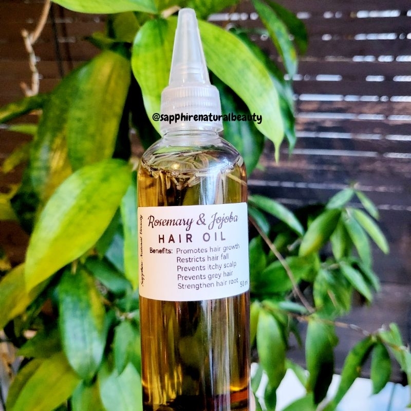 Rosemary & Jojoba Hair Oil for Hair Growth Hair Fall Itchy Scalp 100 ml