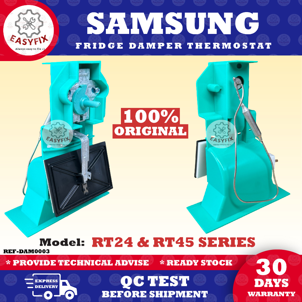 (ORIGINAL!!) RT24 & RT45 SERIES SAMSUNG FRIDGE DAMPER THERMOSTAT DA67