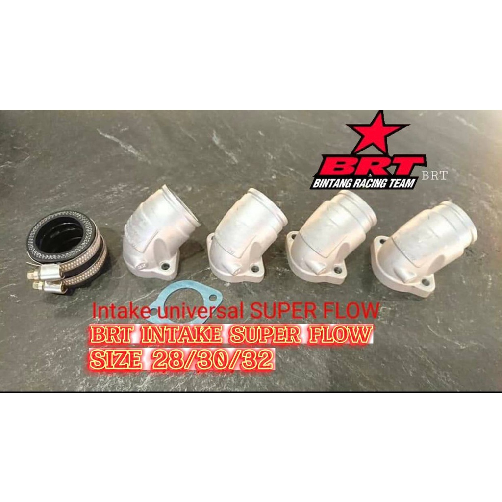 BRT RACING [ UNIVERSAL ] SUPER FLOW INTAKE 28MM / 30MM / 32MM | Shopee ...