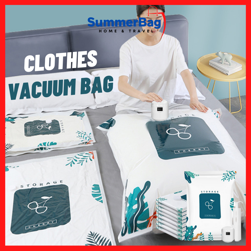 Vacuum Bag Clothes Organization Plastik Vacum Pakaian Vacuum Storage