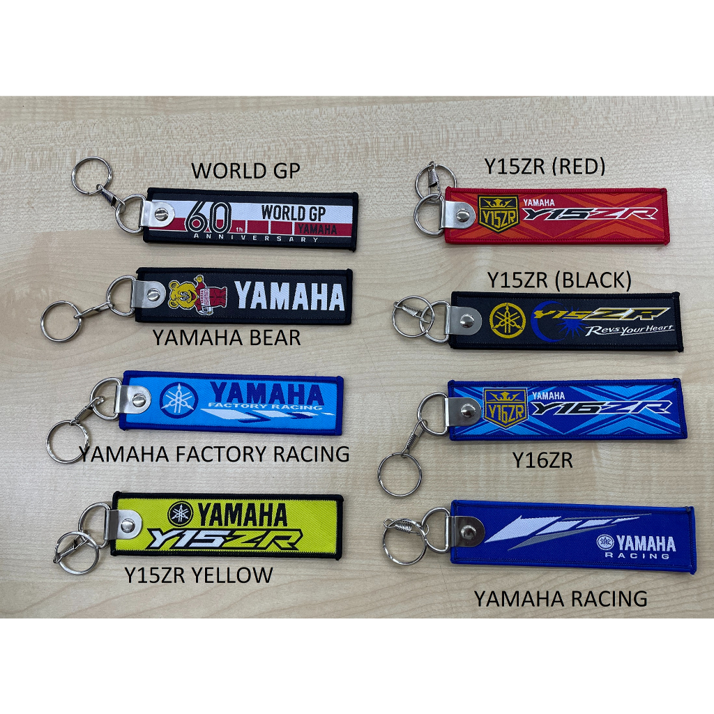 YAMAHA Y16ZR Y15ZR YAMAHA RACING MOTO GP KEYCHAIN | Shopee Malaysia