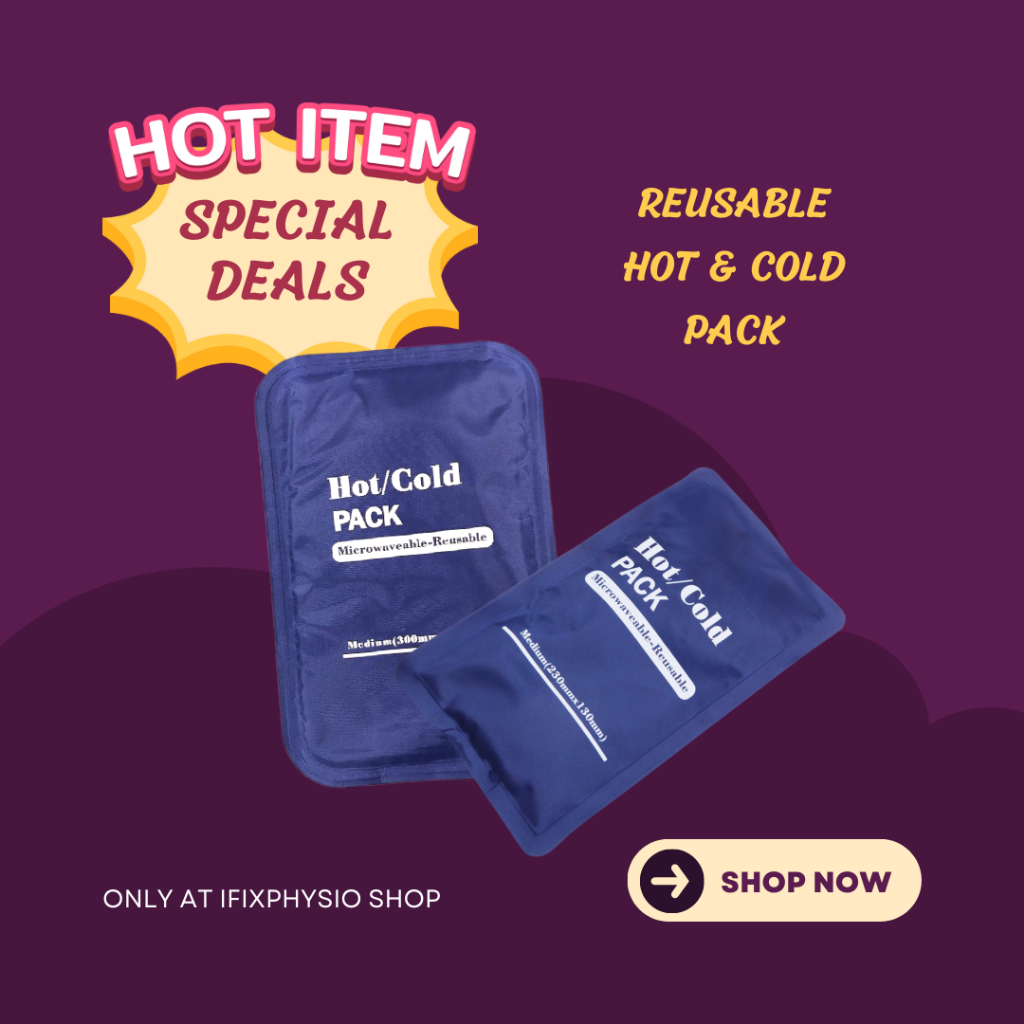 Hot Cold Pack Reusable & Microwave/ Ice Pack/ Warm Pack/ Gel Pack