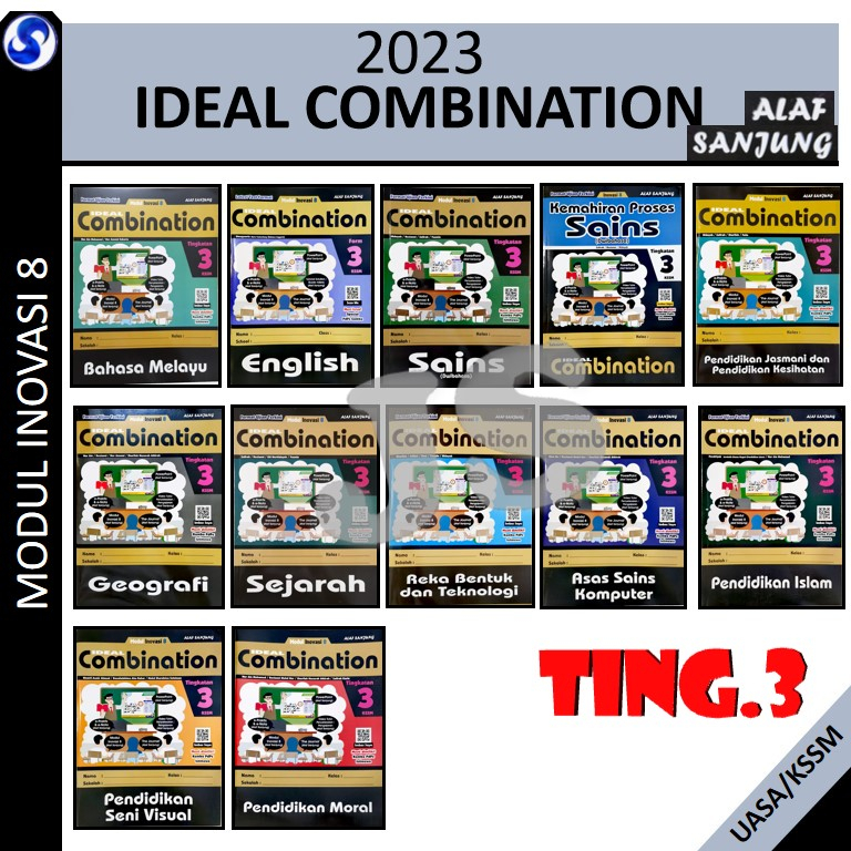 2023 Modul Inovasi 8 IDEAL COMBINATION Tingkatan 3 MODUL BERPANDU BUKU