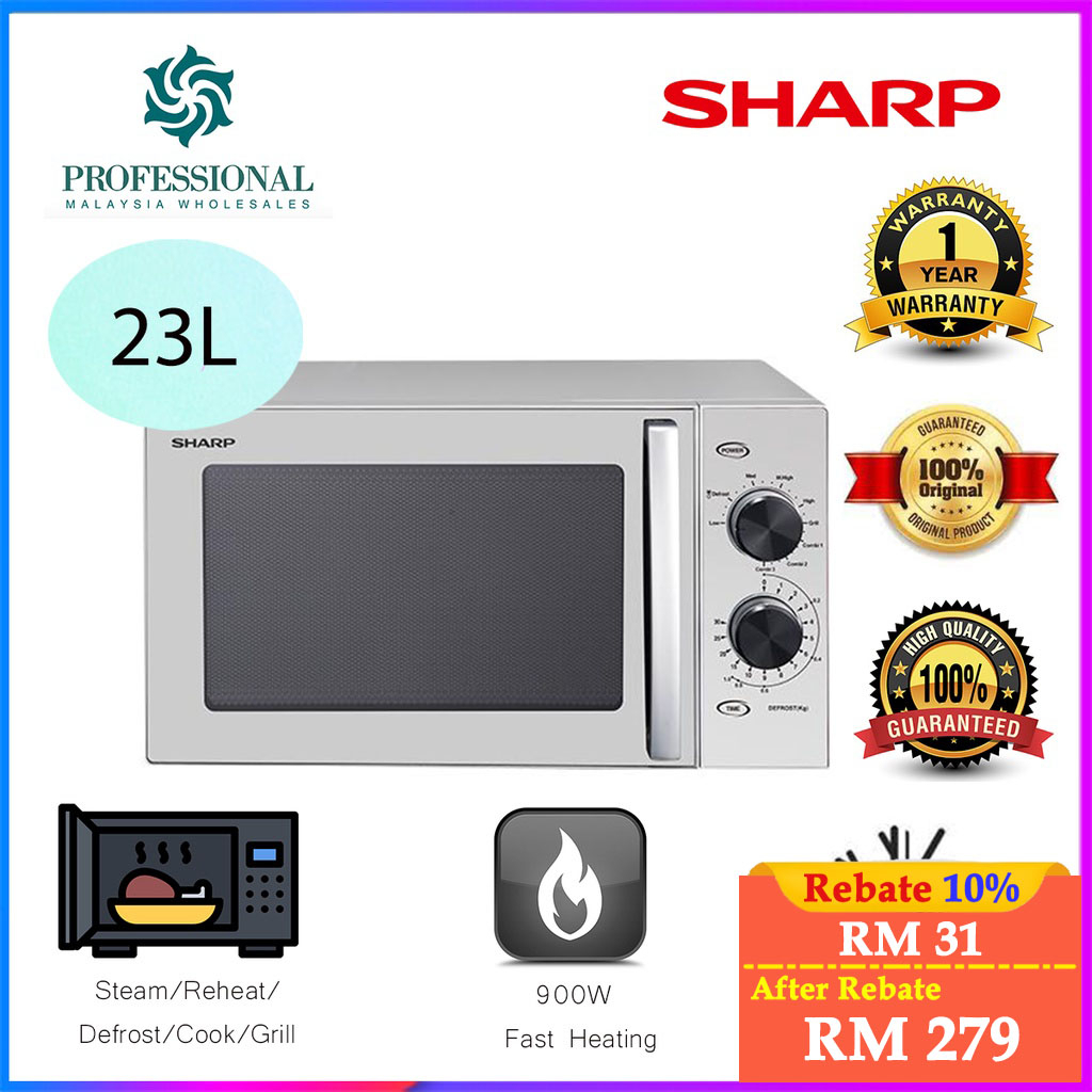 sharp 23l microwave oven