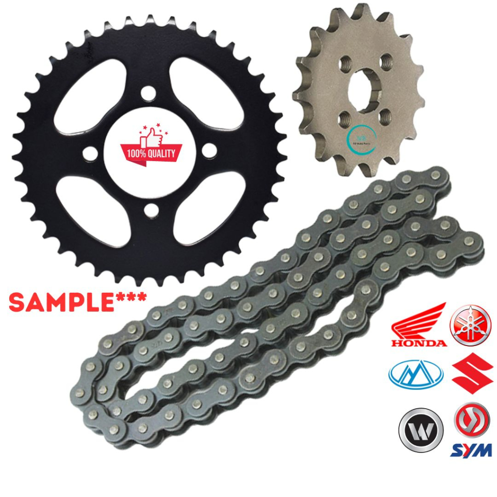 428 SPROCKET SET 428 SPOCKET SET 428 CHAIN MOTORCYCLE 428 RANTAI