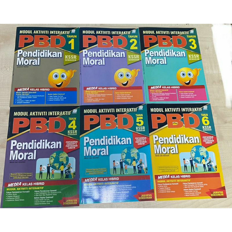 Sasbadi Modul Aktiviti Interaktif PBD Pendidikan Moral | Shopee Malaysia