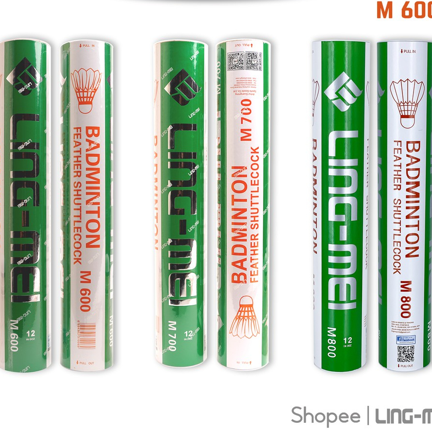 LingMei M800 Shuttlecock Badminton Shopee Malaysia