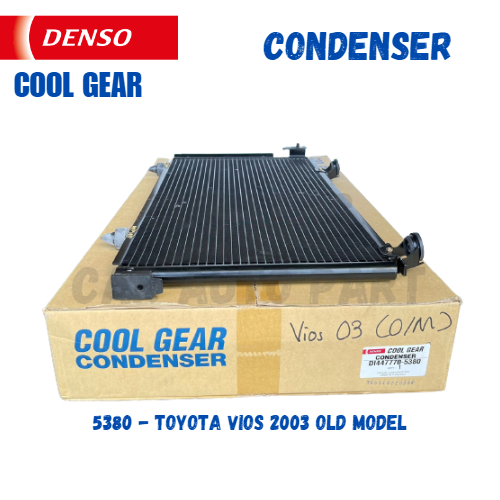 📣ORIGINAL📣 5380 TOYOTA VIOS 2002-2006 NCP42 COOL GEAR DENSO AIRCOND ...