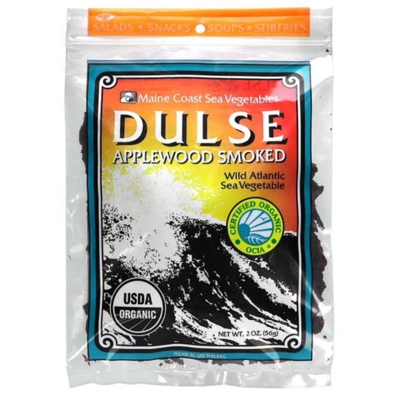 Maine Coast Sea Vegetables, Dulse, Applewood Smoked, 2 oz (56 g